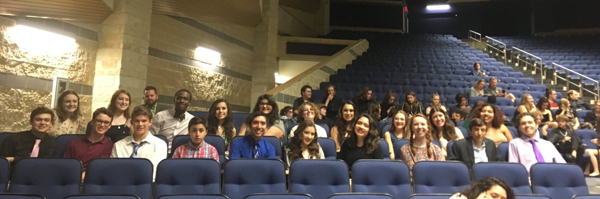 schumanncarla1's tweet photo. Proud of CHS and SVHS and their representation of the entire district at Bi-District today. Great work! Congratulations to SVHS for advancing to Area. #ComalFineArts @mwahl281 @CanyonPrincipal https://t.co/Bb8ZKrb6kN