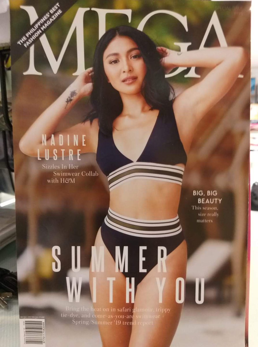 JaDineMagstore's tweet photo. Hello @JaDinesWorld !!!
MEGA  Magazine  featuring Nadine  Lustre is NOW available at CV Magazines , Landmark Department Store Makati. Ground floor.
Grab your copies now! 😉😘 https://t.co/Lx3JbOTFwK