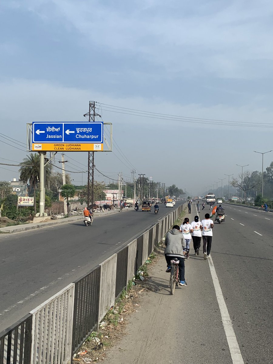 MahaRunForModi's tweet photo. #mahrunformodi2019 today we started from Ludhiana running towards Jalandhar #maharunkumar @narendramodi @BJP4India @AmitShah @PMOIndia @DailyAjith @BJP4Punjab @News18India @republic @IndiaToday #Modi ji again,#Vote for Modi ji #jaihind. https://t.co/Vt4m7aSuD0