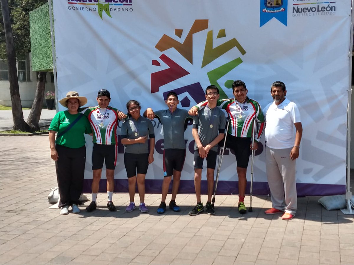 ADESSIREM1's tweet photo. Felicidades a los deportistas Ignacio Elizalde, Horeb Francisco Rodriguez y Juan Carlos Magos que participaron este fin de semana en el 1er serial de Para ciclismo, Monterrey 2019. Gracias Prof. Eli Froebel Vergara por su apoyo. #deporteadaptado #mexiquenses #adessirem https://t.co/eEWcfGQf8N