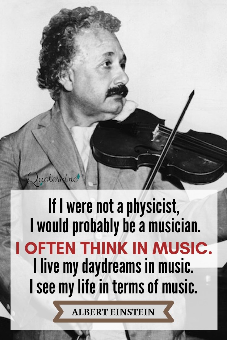 einstein violin poster