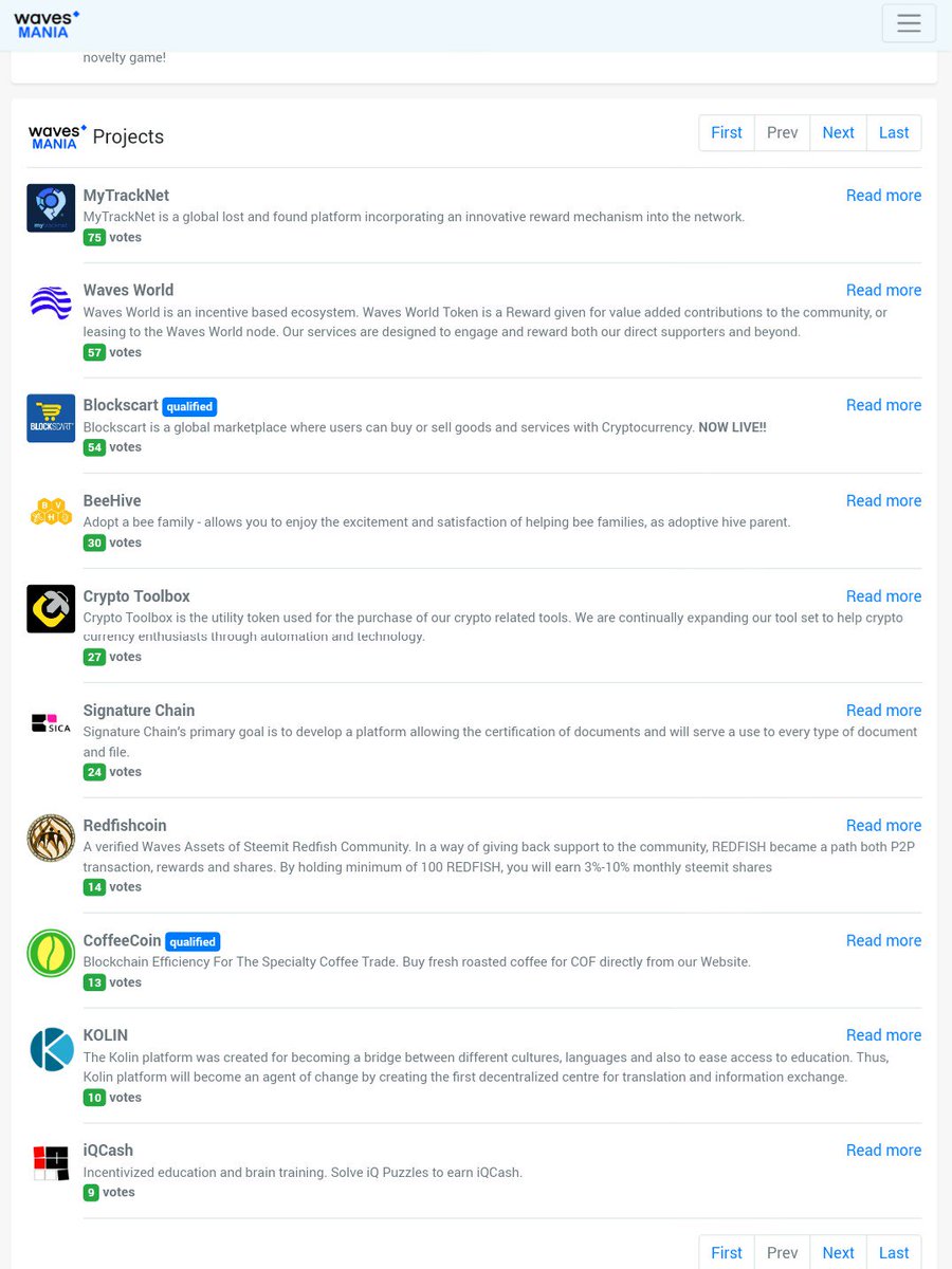 cucawaves's tweet photo. Top 10 projects in https://t.co/eCkeOXoV4h will displayed on the main page. Do not forget to vote on your favorite project. The voting amount will automatically affect the token list π
#waves #wavesplatform #wavesmania #tokens $WMUT https://t.co/g4wF0Q1LHp