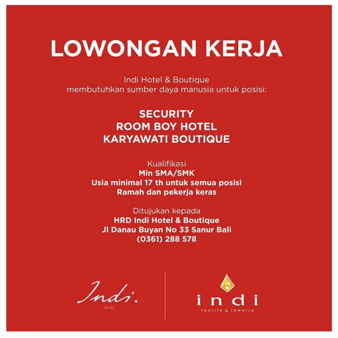 liburan_dibali's tweet photo. BALILoker: https://t.co/IN7GzHI9Ks #lowongankerjadibali