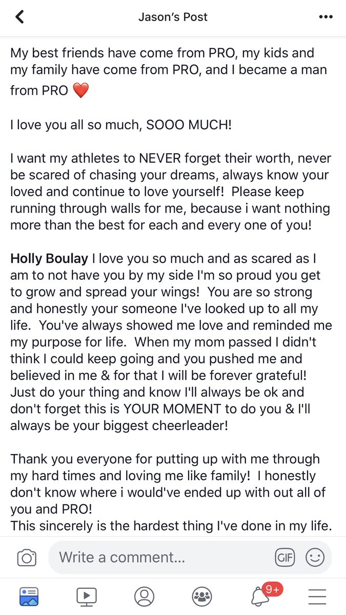 ececentralsmoke's tweet photo. We just wanted to share with you owner, Jason Graham’s perspective and reasoning on closing Pro Athletics, it’s been an amazing 10 year journey! ❤️ #InHOLLYwetrust #ForeveraPRO https://t.co/L0RCzkudqD