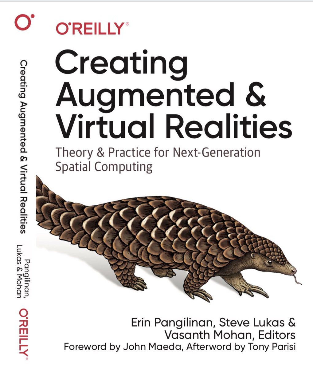 slukas's tweet photo. Thank you @OReillyMedia for having us at the @strataconf today for the signing of our new book on #AR #VR &amp; creating the future of #spatialcomputing, and especially to @erinjerri for driving this anthology from the beginning. #XR forever! https://t.co/0T8KBgyufr