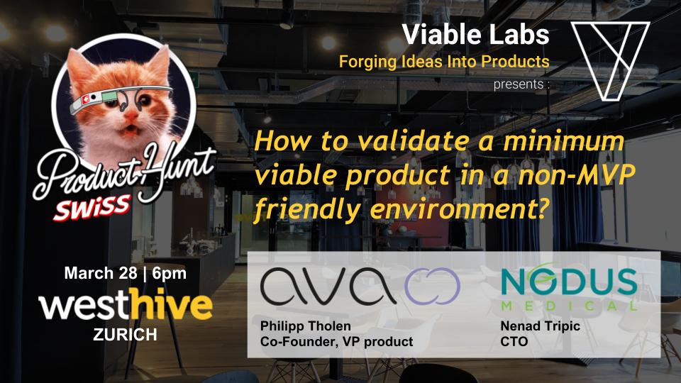 MVP validation in Medtech: It's today at <a href="/westhive/">Westhive Coworking Ecosystem</a> !

-> producthunt-gva.com/#NextMeetup