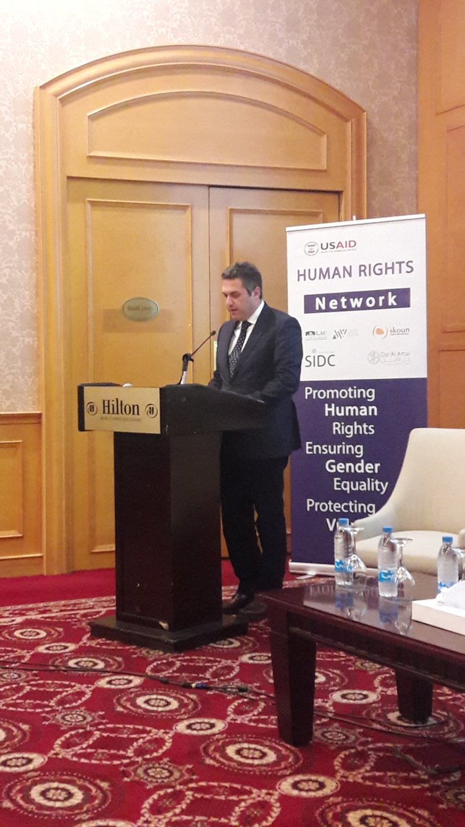Ai4Women's tweet photo. . @BaladiCAP Chief of Party Dr. Fares El Zein saying the word of behalf of Baladi Cap. Thanking the @HrnLebanon and wishing luck on the way forward.
#الهوا_مش_للتهميش https://t.co/6iZoepoo7l
