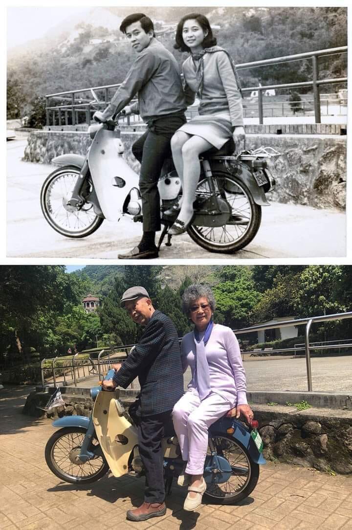 1967-2018
Same couple, same bike.
All the feels 💙