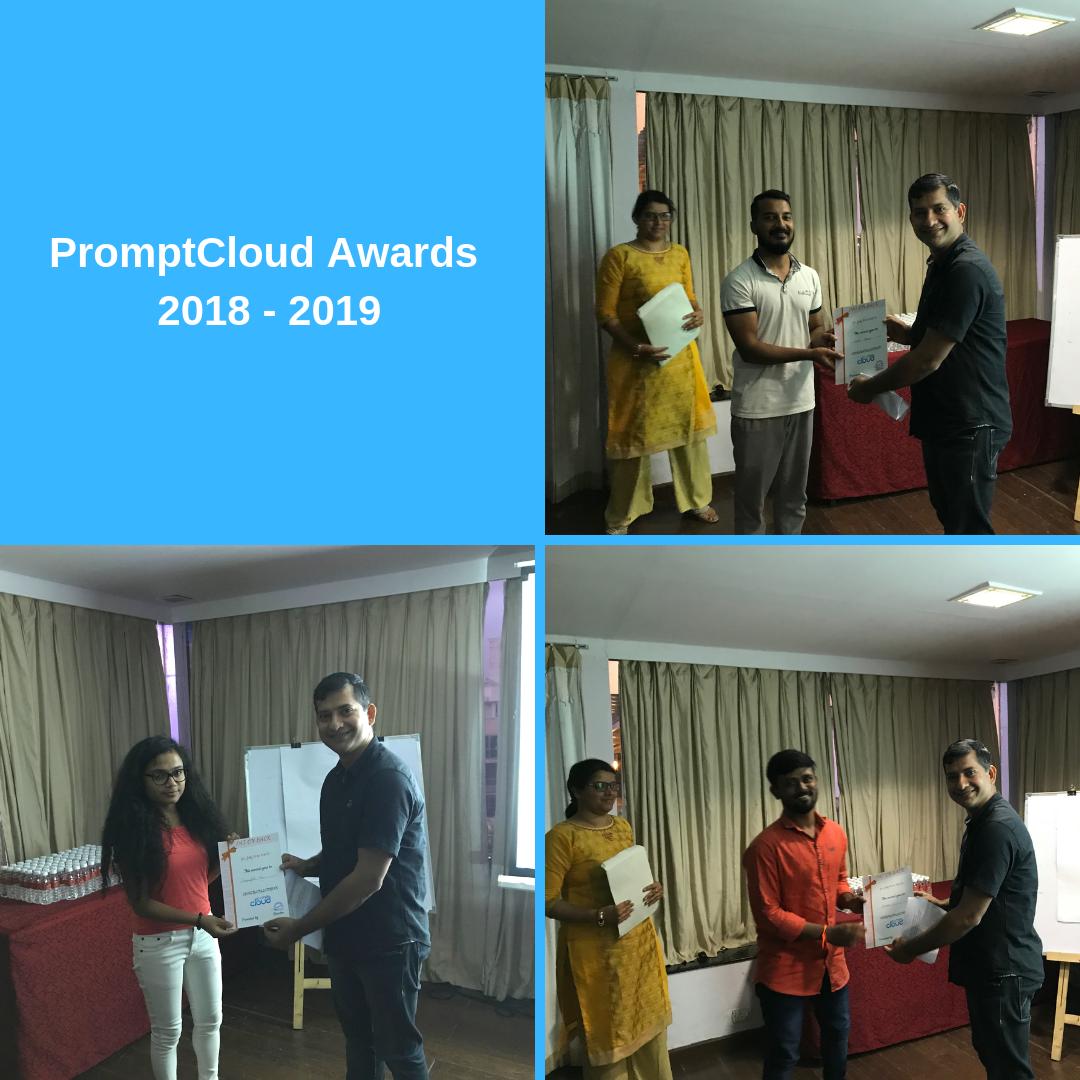 promptcloud's tweet photo. Great work always pays off! Congrats to Pushpanjali, Navin and Bhaskar for being the winners of PromptCloud Awards 2018-19. 

#awards #team #winners #LifeAtPromptCloud #GGWP #WinnerWinnerChickenDinner #office #work https://t.co/MfstEFbSlo