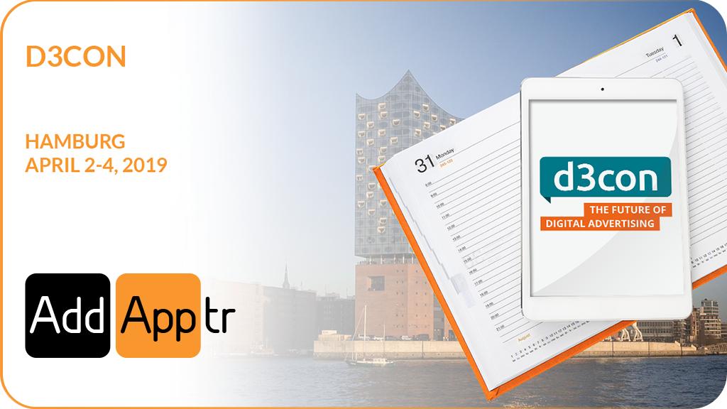 AddApptr_GmbH's tweet photo. Meet Alex and Patrick at d3con in Hamburg. To set up a meeting please contact Patrick: patrick@addapptr.com or Alex: alex@addapptr.com. https://t.co/idrcbSYDPA