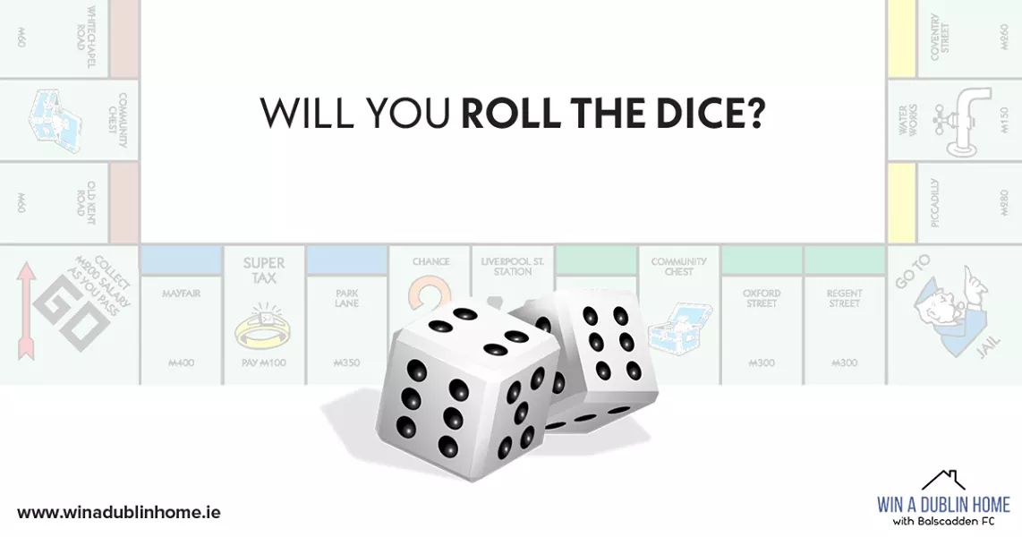 WinADublinHome's tweet photo. Will you roll the dice?

If you haven't bought a ticket yet, now's the time to get one!

Get your ticket here:
https://t.co/iM3SMcRGuv https://t.co/YOgiqJx2Wu