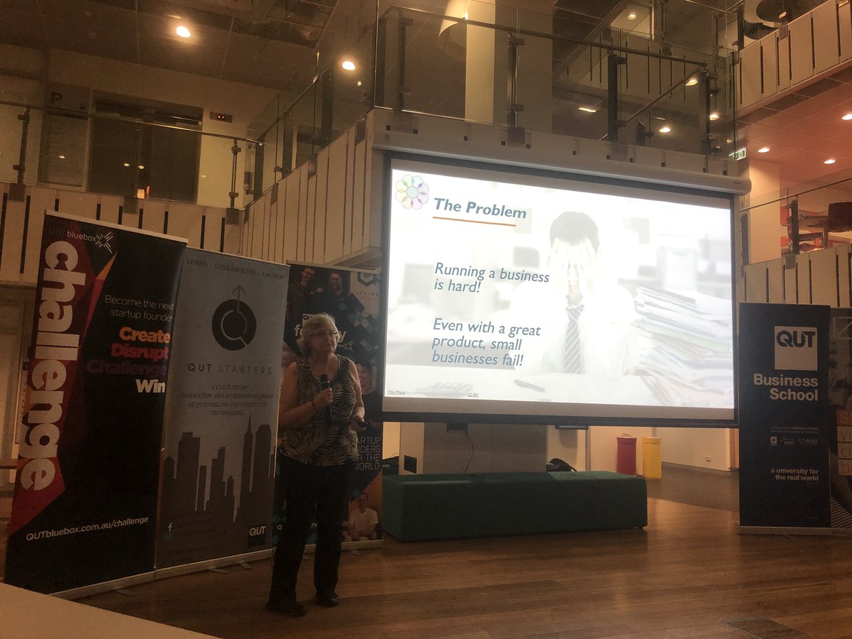 QUTStarters's tweet image. Pitch 5: THE BIZ TEMPLATE - your business, systemised.