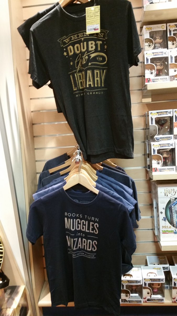 TheDeluminators's tweet photo. Woah! @Dymocks_Sydney is selling @TheHPAlliance shirts and socks! 😍 https://t.co/JxpWGJYQUB