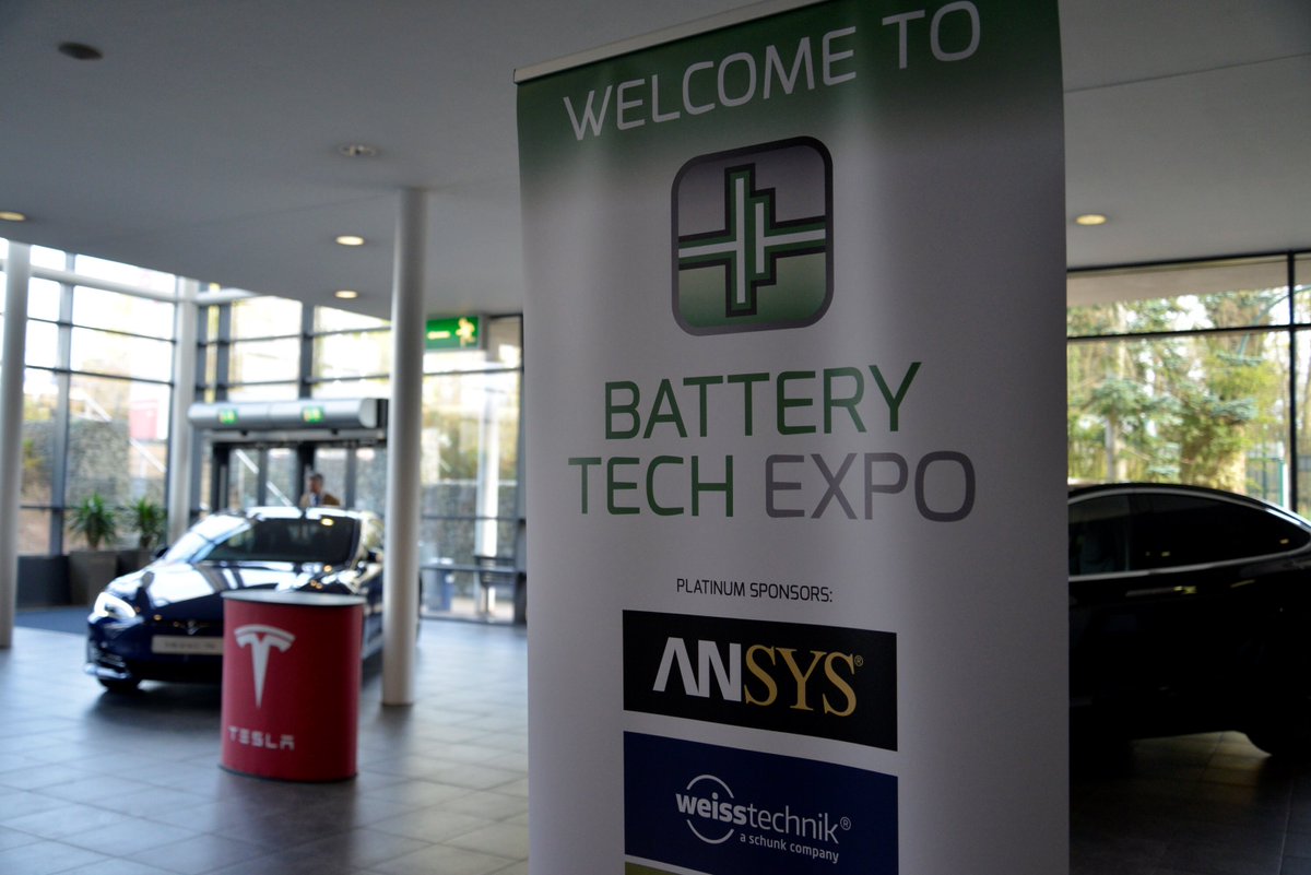 Today is the day #batterytechexpo #batteryshow #telford