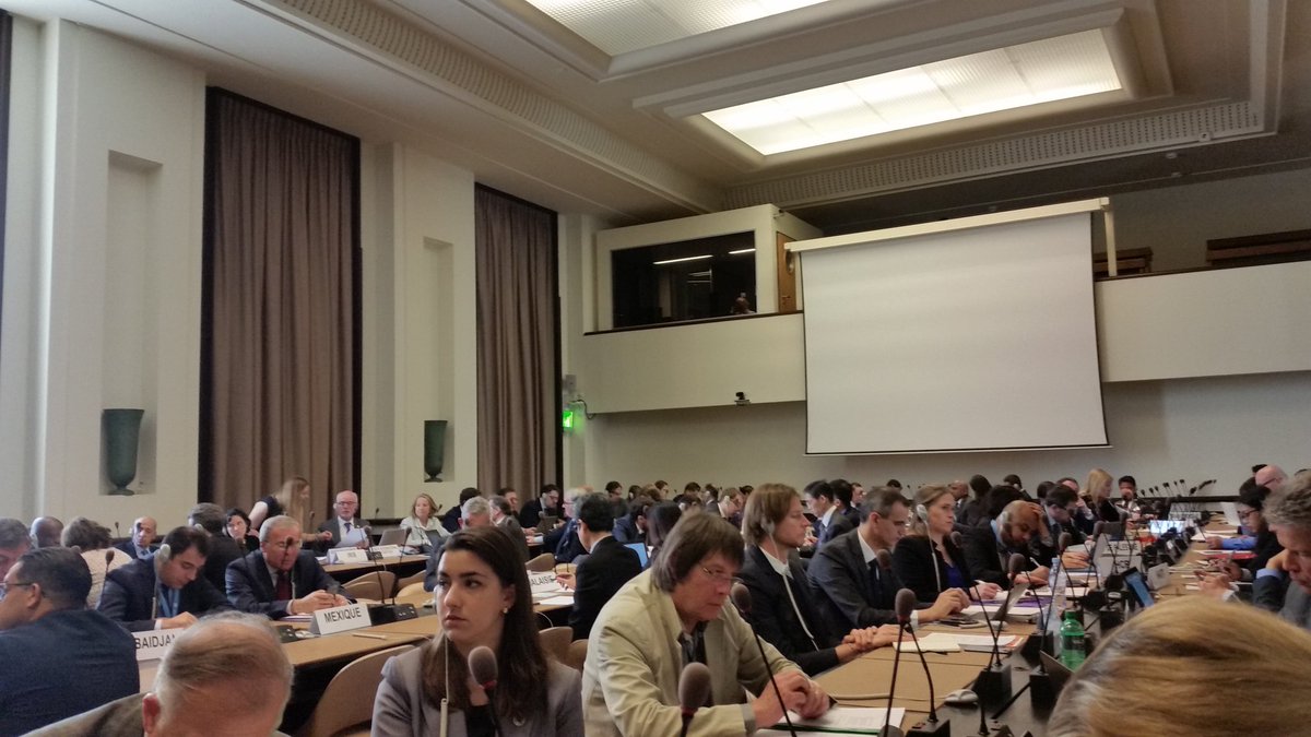UnescoGeneva's tweet photo. Happening now: @UNESCO holds CIGEPS' Extraordinary Session at @UNGeneva to highlight the Power of Sport to uphold the values of respect, solidarity, sharing and #HumanRights in building inclusive societies. @ilo @ioc #SportforDevelopmentCoalition https://t.co/DeL1X5w4Rf