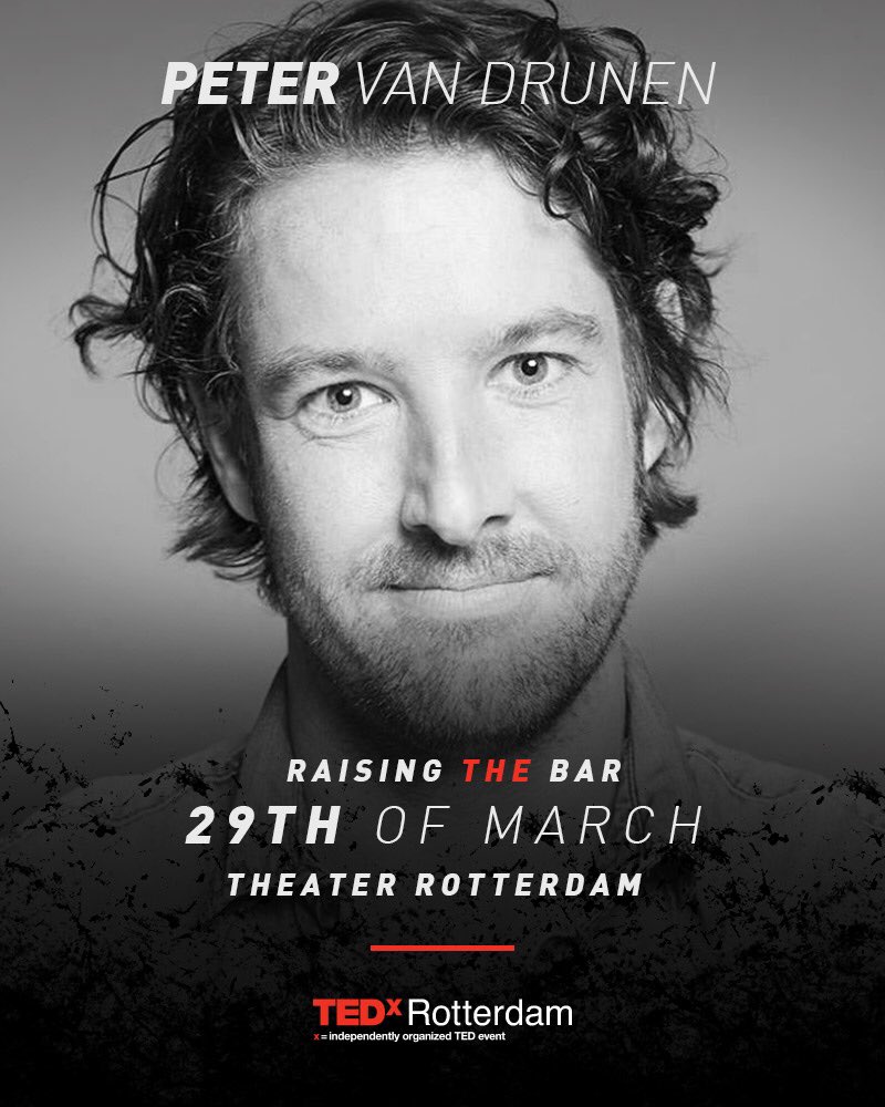What’s a show without a host? Meet our #TEDxRotterdam host Peter van Drunen . Let’s get ready to rumble! #raisingthebar #ideasworthspreading #rotterdam 

Ticketlink:
eventbrite.nl/e/tickets-tedx…