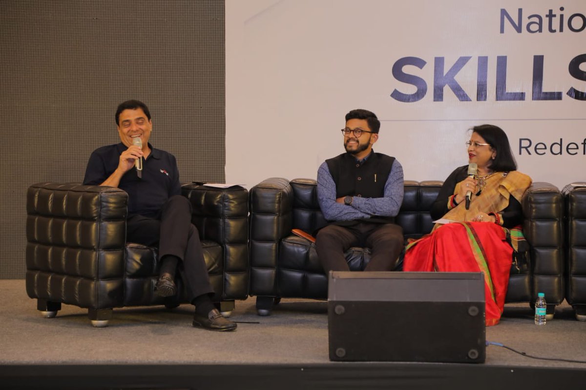 upGrad_edu's tweet photo. "We are working with upGrad, we wanted to train our trainers as well as the students", says Dr. Madhu Chitkara, Vice-Chancellor, @ChitkaraU speaking at at National Conference on #SkillsOfFuture - Redefining Talent Landscape. https://t.co/g0jAZeEPa9