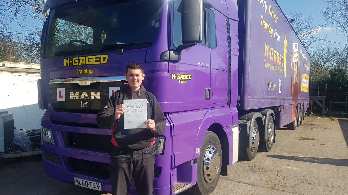 NGagedTraining's tweet image. Congratulations to Joe McMahon from Premier Timber on passing his Cat CE LGV driving test yesterday. Well done Joe!

#Passed #LGVTraining