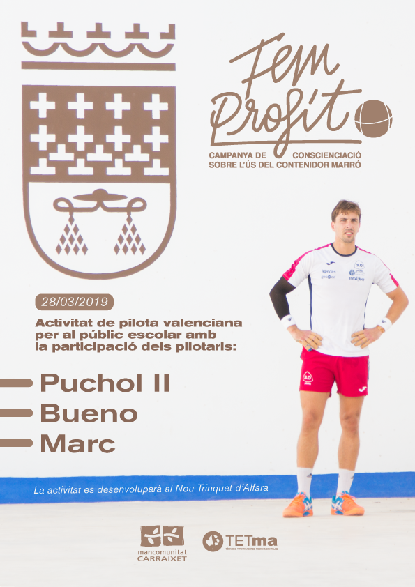 Pucholpilotari's tweet photo. #Hui estem, amb @vicbuegi i @Marc94gs, al 📍Nou Trinquet d'#AlfaradelPatriarca realitzant una acció de conciènciació per al públic escolar amb la campanya ⚾️🍊#FemProfit de la @mancocarraixet 

#pilotamola, #PilotaiMediAmbient, @Imedes, #TETma, @pilota_3_0 https://t.co/B8KKpHdaQ2