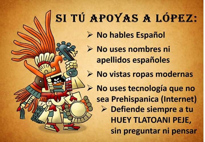 spidey8317's tweet photo. A ver a los que les indigna la #Conquista apliquen esto. #DisculpasRidiculas #AMLOnoMeRepresenta https://t.co/YmlQPW7I4c