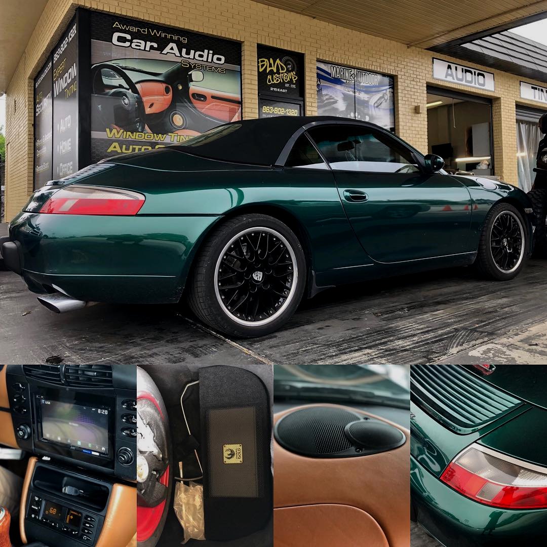 911 in for new radio with updated technology and upgraded speakers, powered by Phoenix Gold !! #blvdaudio #blvdmagicmike #porsche911 #focalflax3way #phoenixgold #lakeland

Contact us today for window tinting or a custom car stereo system installed by our trained technicians.