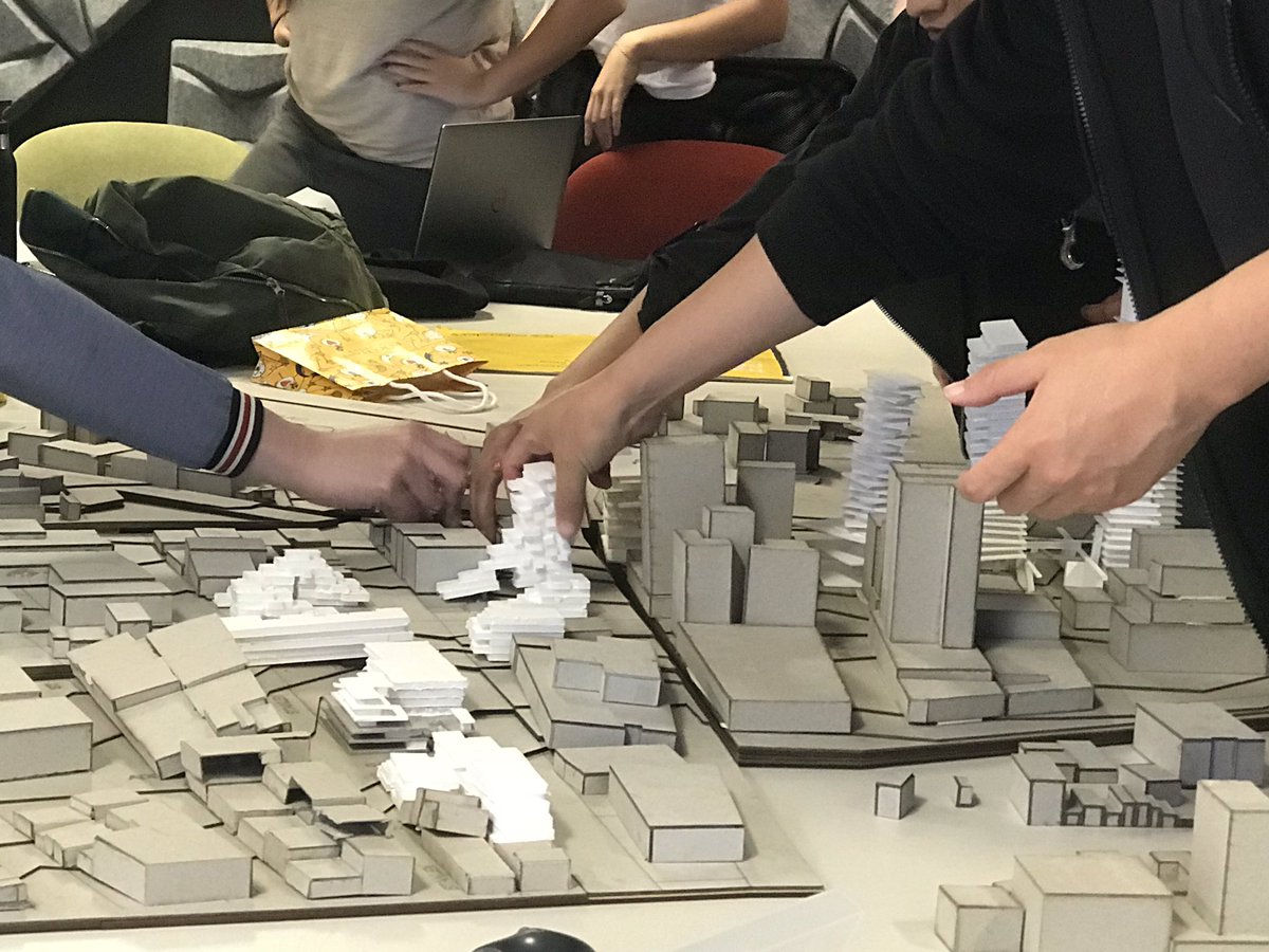 Matinal_blue's tweet image. The moment we put the rivet shoe in. #massingmodel