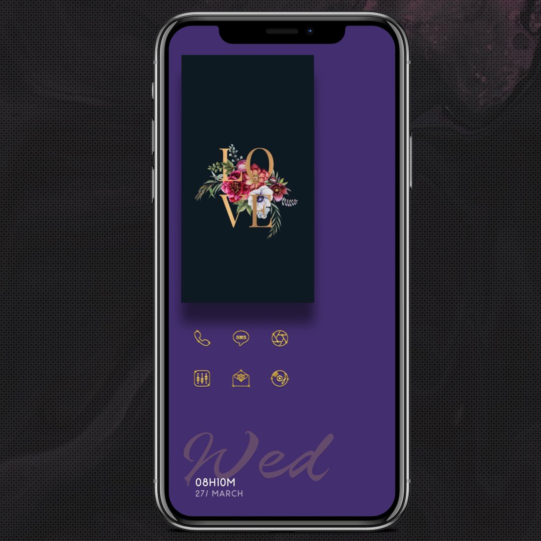 UtdAll's tweet photo. Today’s setup
#FGold @designer180
Widget @ev_ynw
Wall 🙋🏻♂️
#frontpage #mysb #screenshotx @JunesIphone https://t.co/nlW5TxJdaH