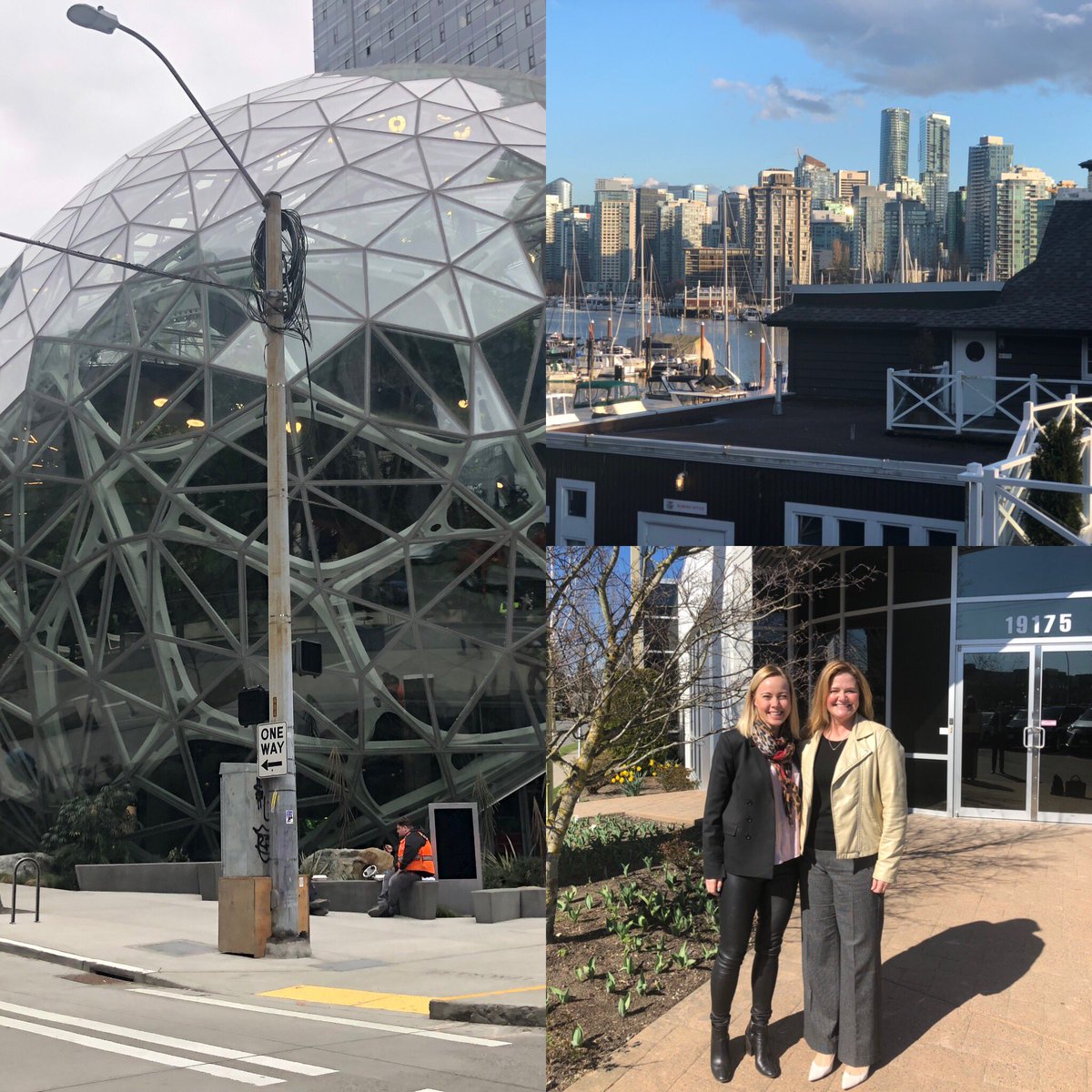 Stronger together. Visiting new potential customers together with my colleague <a href="/yvrtingirl/">Barb Johnson</a> in beautiful #Seattle and #Vancouver. Such booming and vibrant cities! #extrusion and #buildingsystem joining forces.