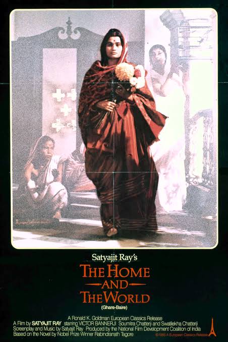Ghare Baire / The Home and the World (1984)Feat. Soumitra Chatterjee, Victor Banerjee, Jennifer Kapoor and Swatilekha Chatterjee, streaming on  @PrimeVideoIN and  @JioCinema.Youtube link:  @nfdcindia