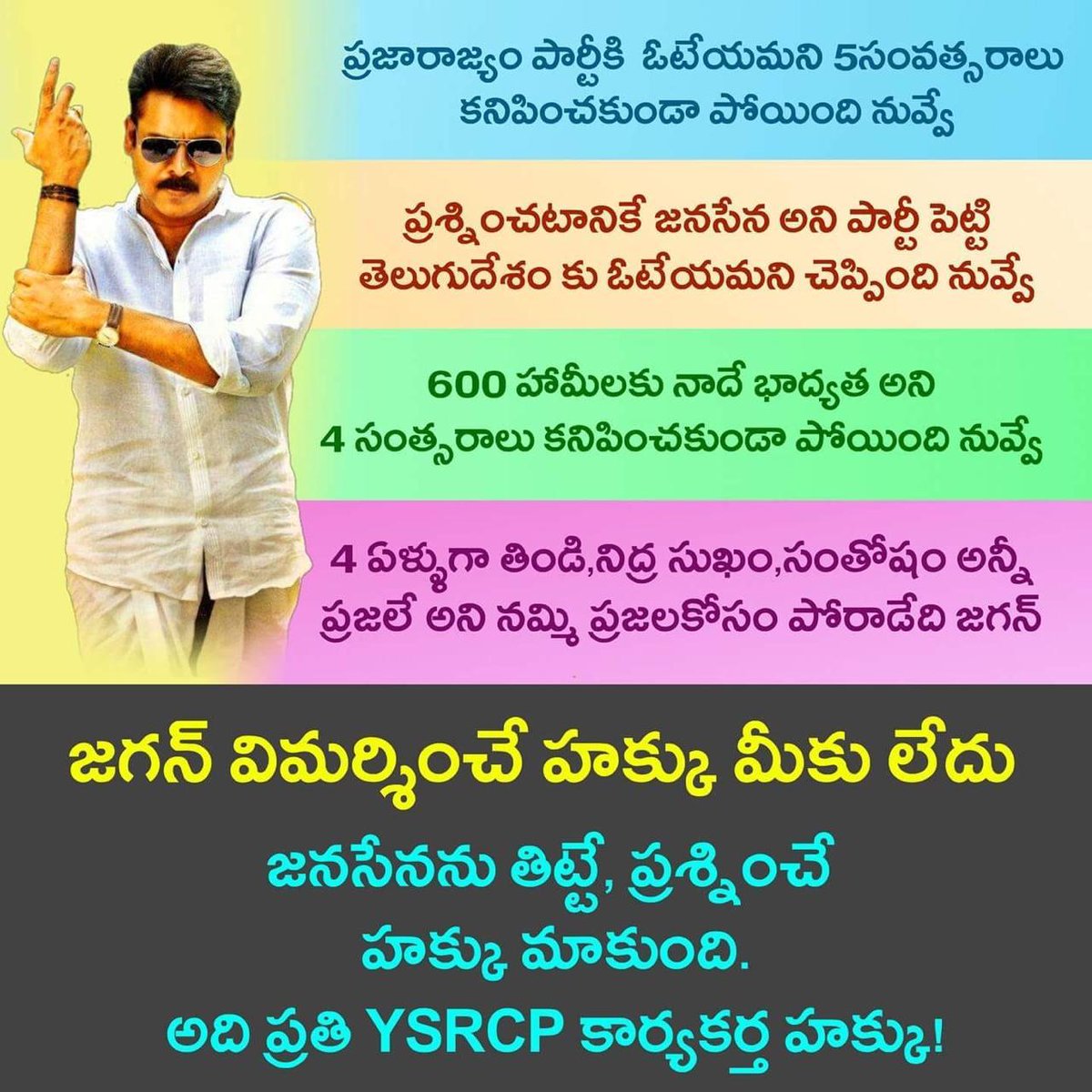OverworIdPlays's tweet photo. #APVoteRight

@ys_sharmila @vinimanchu @LaxRon3 @ManviDad 
@YSJaganTrends @legendysjagan @walkwithjagan @PrasadYsrcp
@chintaanuradha @lathaperam @themohanbabu @RKMangalagiri
@RojaSelvamaniRK @VSReddy_MP @RKMangalagiri @kotamreddy_ycp 
@BugganaR @IamKodaliNani @Divya_Sakshi https://t.co/k4Ahr9MqQc