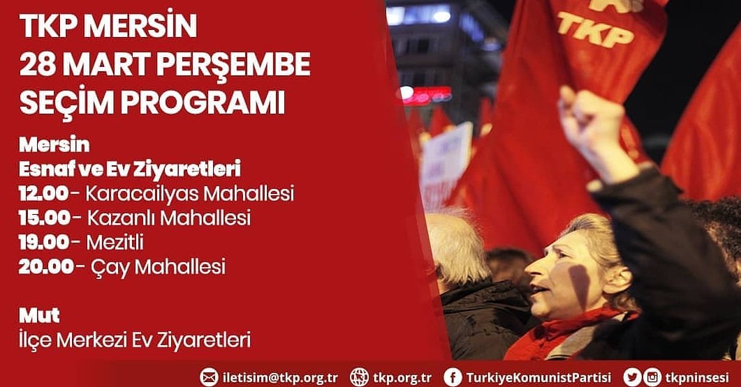 mut_dhd's tweet photo. SÖZ, YETKİ, KARAR MUT HALKINA!

#MutDemokratikHalkDayanışması 
#TürkiyeKomünistPartisi 
#SosyalistMeclislerFederasyonu https://t.co/GmmS3aYcsf