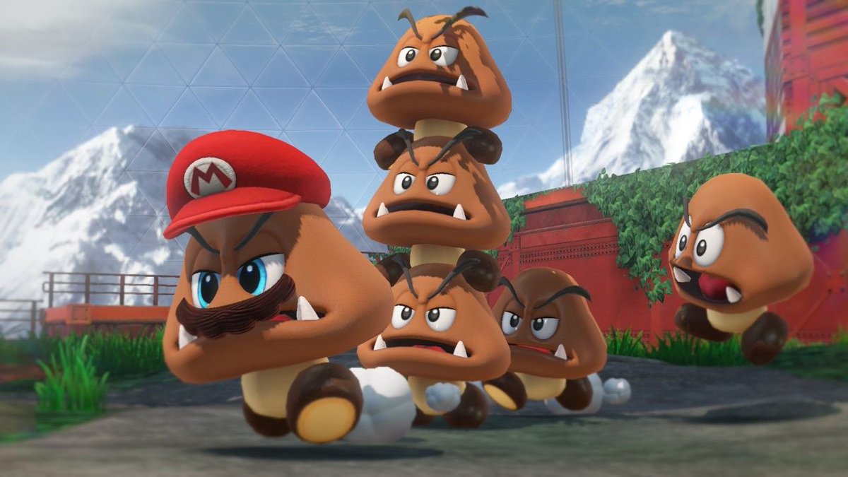 mpampiskooo's tweet image. Fun Fact: Stacking 30 Goombas in Super Mario Odyssey is the normal limit in game, but it's actually possible to stack 200. Going over this amount will cause it to crash.  #gaming #gamingnews #gamer