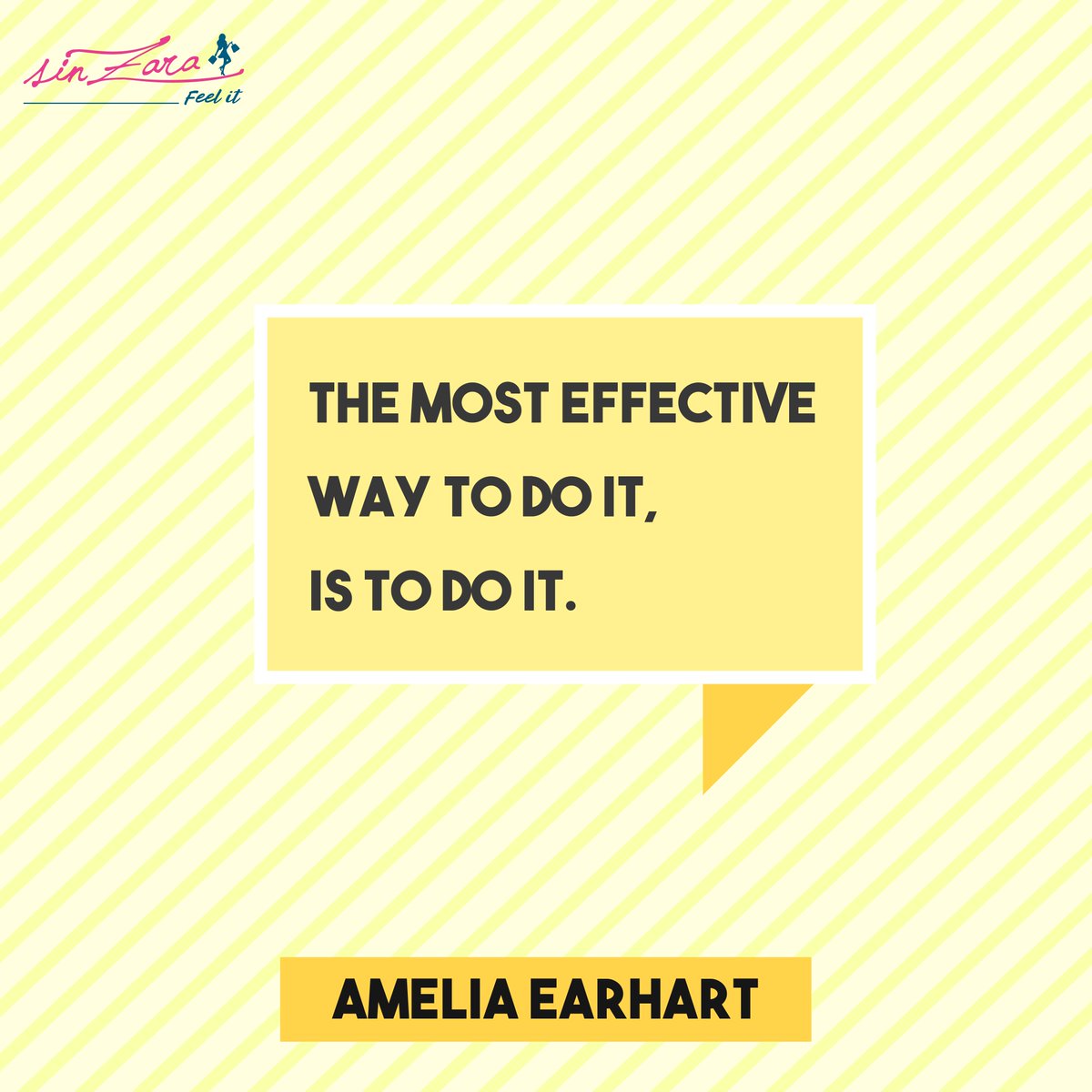 SinzaraIN's tweet photo. Just do it! Quit overthinking and deciding when are you going to start. Just go for it and see what happens.
#Sinzara #SinzaraFeelit #SinzaraEthnicWear #Feelit #EsteeLauder #Inspiration #Quotes #InspirationalQuotes #Motivation #WomenEmpowerment #MotivationalQuotes #AmeliaEarhart https://t.co/uhVc7Ras9O