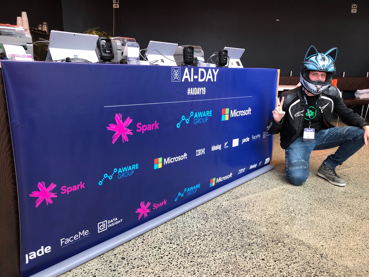 That wraps it up for me for AI Day 2019! Exciting times ahead. Lots of groundbreaking tech is coming, and <a href="/tatau_io/">TATAU.io</a> is ready to provide the compute -@ me if you want to chat it through! See you at AI Day 2020! #phxtweets over and out! <a href="/AIDAYNZ/">AI-DAY | New Zealand’s Premier #AI Event</a> #AIDAY19 #ai