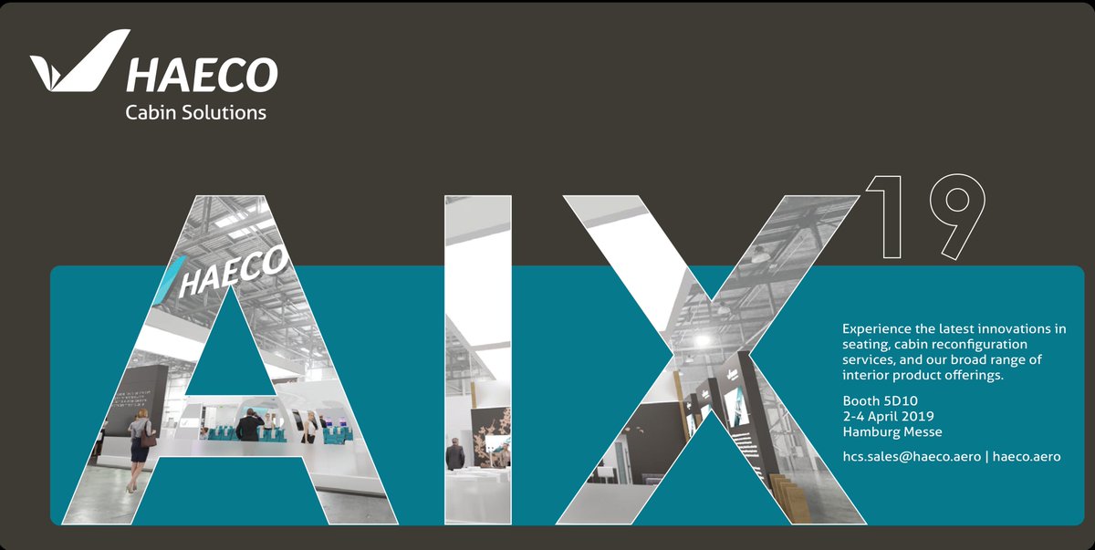 Haeco On Twitter Haeco Will Be Attending Aix2019 In