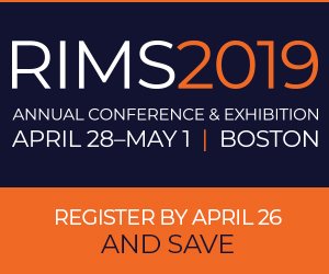 We are pleased to be supporting the Risk Management Society Annual Meeting that will take place April 28 - May 1 in Boston. RIMS 2019 is the largest risk event of the year. Register now to meet 400+ companies. go.rims.org/JV97UV25IH