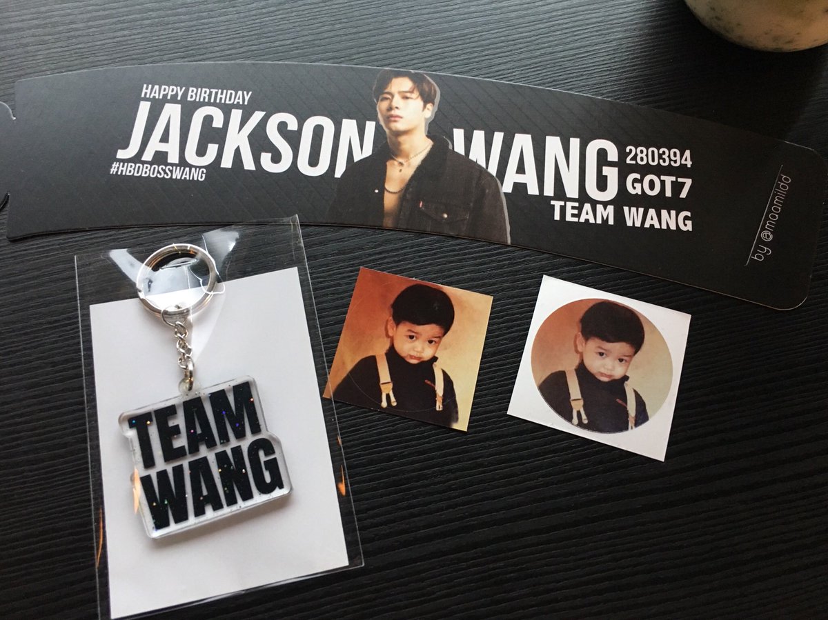MamJJJJmaM's tweet photo. ได้แล้ว เย้ๆๆ วันนี้พกดวงมาด้วยมากับแจ็คสัน ร๊ากกกก ❤️ #HBDBOSSWANG #Jacksonwang https://t.co/5pqFqttRnr
