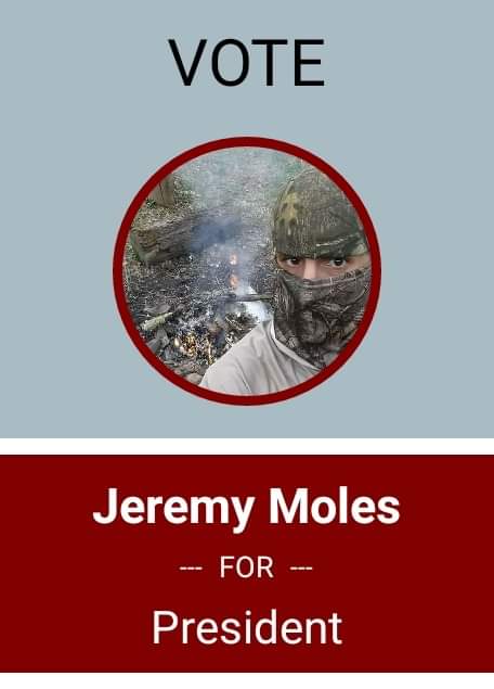 Anarchy is a poltical view i represent it if nobody else will go against the republicans and democrats