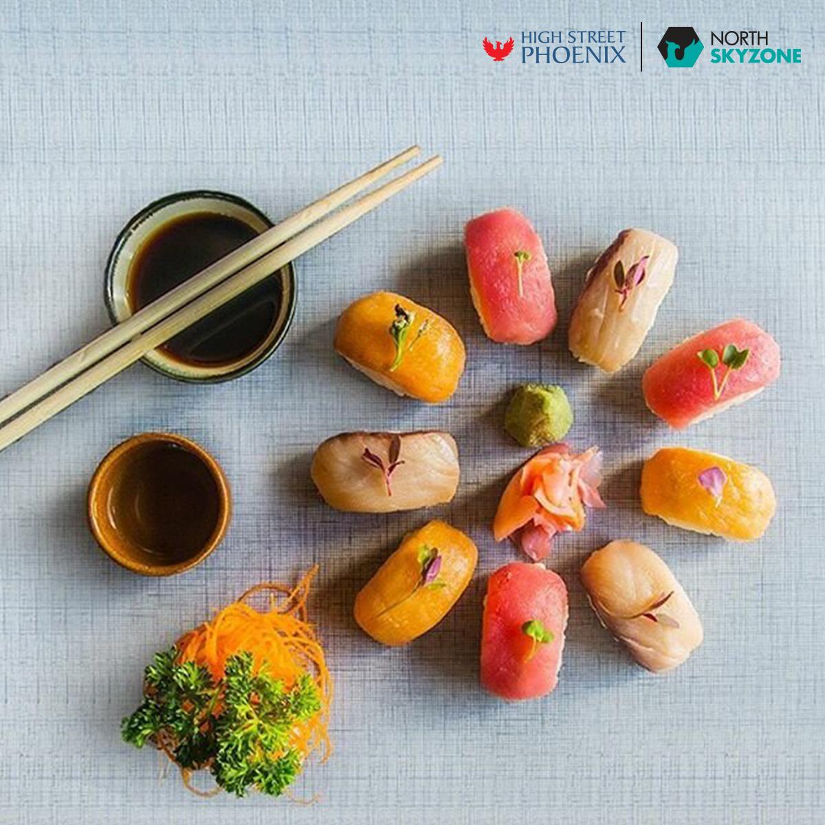 gophoenixing's tweet photo. Appetizing starters to wholesome meals, all right here, available at North Skyzone, Level 2. Relish these delicious cuisines from the best restaurants at High Street Phoenix.
@AtShizusan | #TheRunwayProject | @SbowInd | @ChilisIndia https://t.co/Lrxp833Q3R