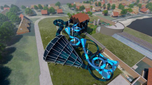 Jeantenkate's tweet image. Vakantieresort @hofvansaksen start bouw van langste trechterglijbaan ter wereld  newsroom.landal.com/vakantieresort… #glijbaan #waterpret #waterwereld - 5 juli open voor gasten