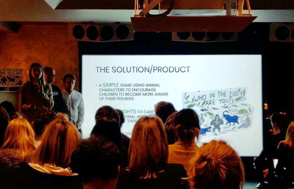 WhoInTheZoo's tweet photo. Great evening at the Positive Innovation Club London @Sparknews 
talking about what’s next for  @WhoInTheZoo . Really appreciate the expertise &amp; advice from everybody who joined us afterwards!

Thanks to @eavermont for the photo 😀 https://t.co/FBhcSm22Hx