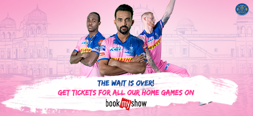 IPLTweets2024's tweet photo. #RT IPLTweetsNow : Rajasthan Royals: Tickets ➡ LIVE!

Apna time aa gaya, Royals! Get your tickets to all the #RR home games at the SMS 🏟 

Link 👉🏾… https://t.co/ZjQ9Z8jugW https://t.co/YvtWnoABuw #IPLTweetsNow #IPL2018http://twitter.com/IPLTweetsNow/status/1111153667099512832 https://t.co/WEdomtEUlR