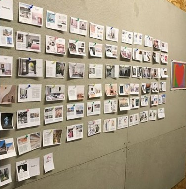 InsideStylists's tweet photo. Behind the scenes on a magazine. How cool is it to stand back and see all the pages of a magazine come together? Seeing all the mini pages in one place like this is how most editorial teams work #designanthology #newmagazine #newissue #interiormagazine #interiors #insidestylists https://t.co/deoZF0LHQU