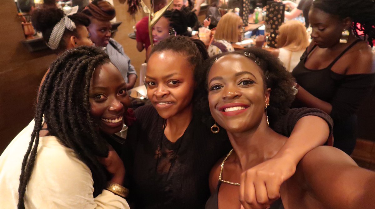 Lyraoko's tweet photo. About last night @canvascosmetics #glambition Launch ☀️👸🏾 https://t.co/gZd3hCsROT