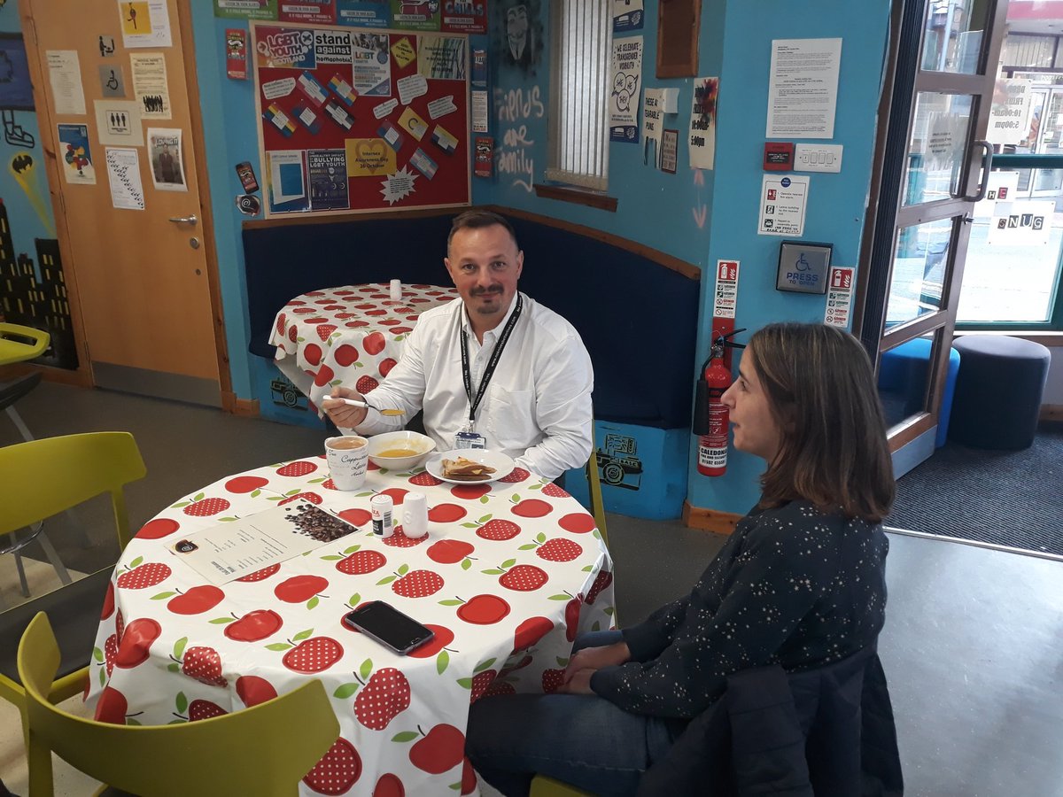 ScottSt16Plus's tweet photo. Full of Beans Cafe is open today. 11:30-14:30 Why don't you join us for some lovely home made soup and an amazing selection of cake.#takeaway available #Bestsoupinperth #affordableprices #comevistius @SocialBite_ @youngenterprise  @PerthandKinross #LewisCapaldisscottstreetchat https://t.co/G5CrccCzdS
