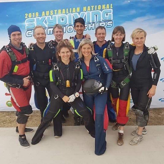 SkydiveADL's tweet photo. Two Gold Medals and a Bronze for our local teams at the 2019 Australian Skydiving Championships. See more at https://t.co/VQWPDHc7ru #adelaideskydiving #adelaidetandemskydiving #coastalskydive #CRW #extremesportssa #IChooseSA #jumpsa #lowerlight #skydi… https://t.co/B9xxVXd1tX https://t.co/aBwC5Zyo3x