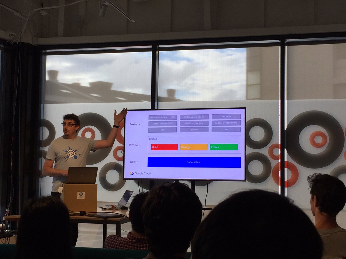 DzungNgo123's tweet image. Great presentation from @craigbox about @KnativeProject at the #kubernetesmeetup Auckland. Got some sweet @KubernetesPod stickers too!!