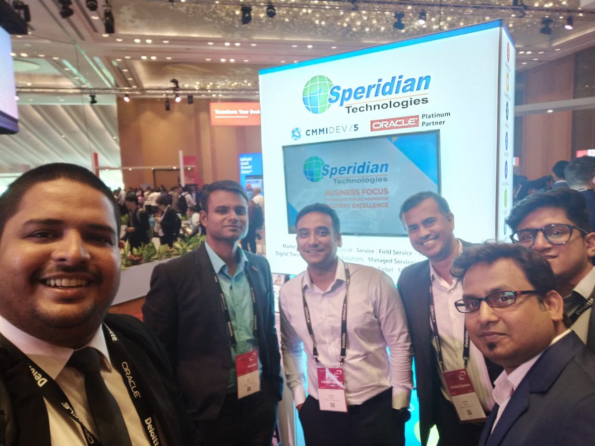 speridian's tweet image. We’ve Been on Cloud…..Oracle Cloud !!

Visit the link bit.ly/2UmZwsd for detailed insights.

#OOWSIN #OracleMarketingCloud  #CloudCX #OPA #CPQ #HybridSolutions #BI #OracleCX #SOA #OracleERPCloud #SiebelCRM #CXintegration #RPA #AI #digitaltransformation #PaaS #Analytics