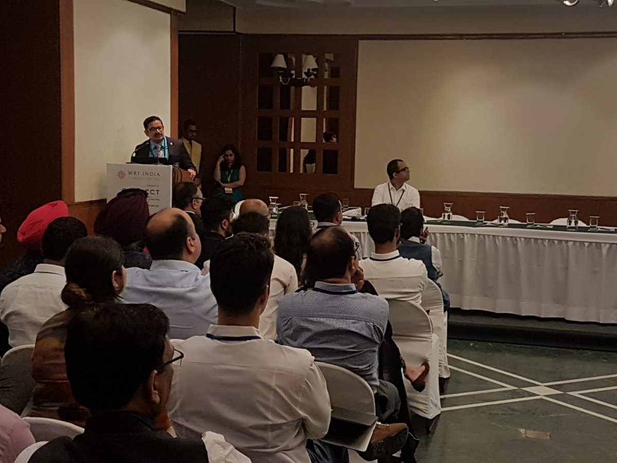 inishantb's tweet photo. Sh. Sharad Chauhan ADGP at #CK2019 on #PunjabVisionZero and take on safe systems approach. "Does education really change a persons attitude and behaviour?" Left it for audience to think about. #INDVisionZero @HRYVisionZero @WRICitiesIndia @WRIIndia https://t.co/X1US8K6TXT