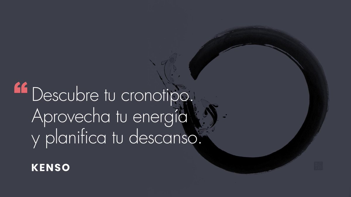 ¿Alguna vez te has preguntado cómo es posible que haya momentos del día en el que estás a tope de energía y otros que no puedes contigo mismo? → Descubre tu cronotipo y mejora tu energía y descanso j.mp/2HTAdHh